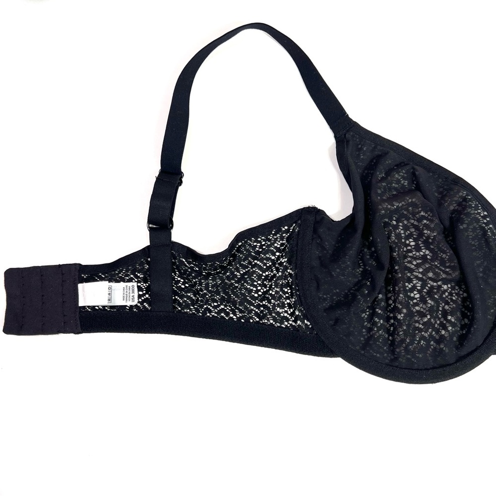 DKNY Modern Lace Unlined Underwire Bra Black Size 38DD - Picture 11 of 16